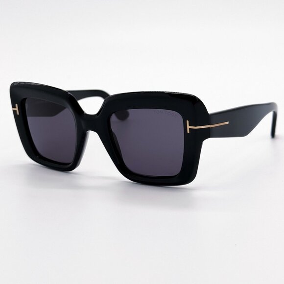 NEW TOM FORD SUNGLASSES ESME TF1157 01A BLACK WOMEN EYEWEAR FT1157/S 01A main image 7